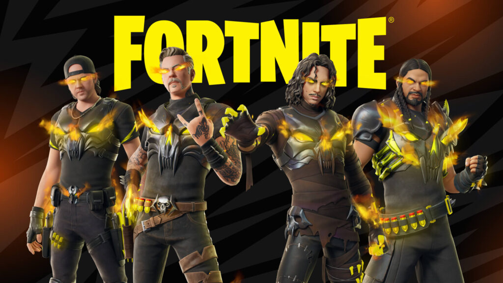 I Metallica sono attualmente tra i protagonisti su Fortnite. James, Lars, Kirk e Robert hanno ingaggiato la battaglia e non ne vogliono sapere di abbandonarla