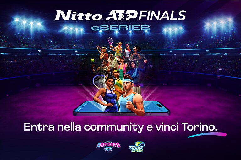 Gli Esports FITP ripartono con le Nitto ATP Finals eSeries su Tennis Clash