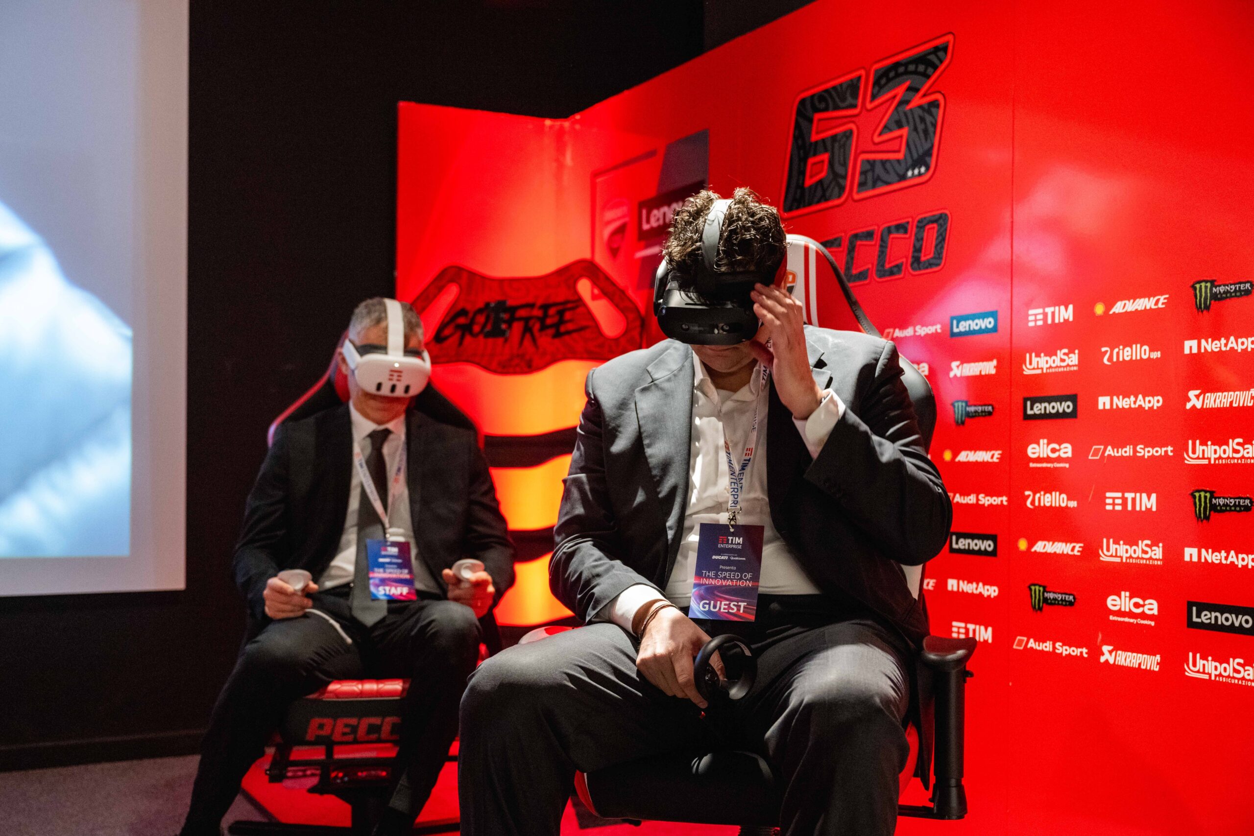 5G and TIM Virtual Reality enable a journey through the Ducati MotoGP™ garage and the history of the iconic 916